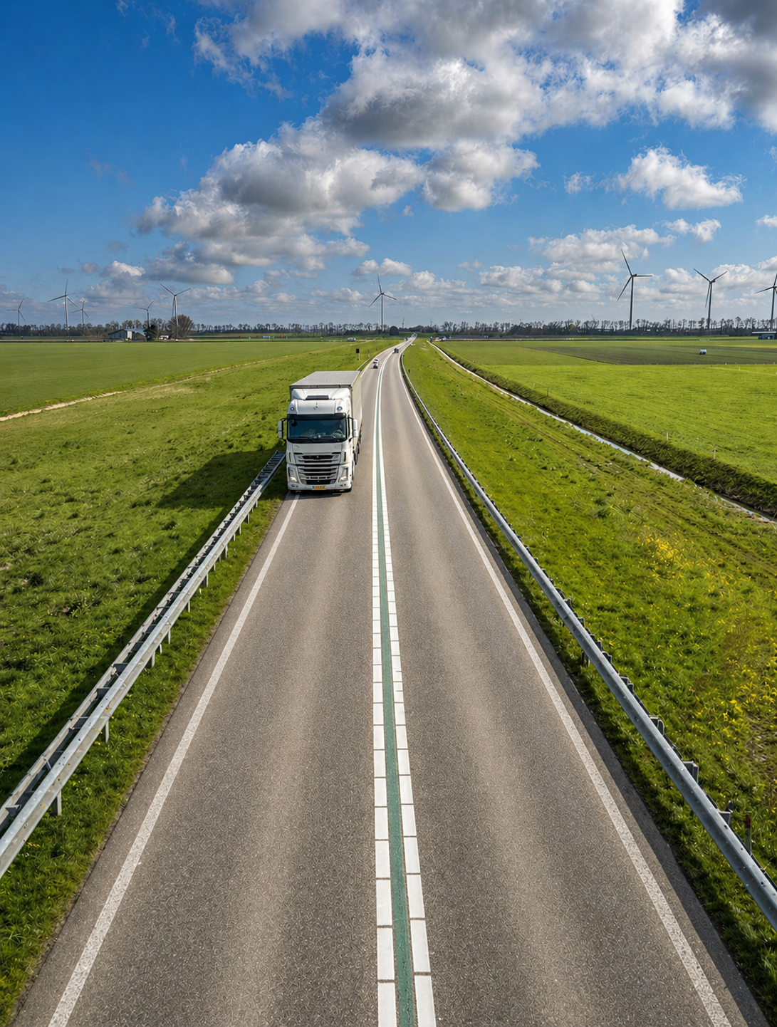 Camion sur route